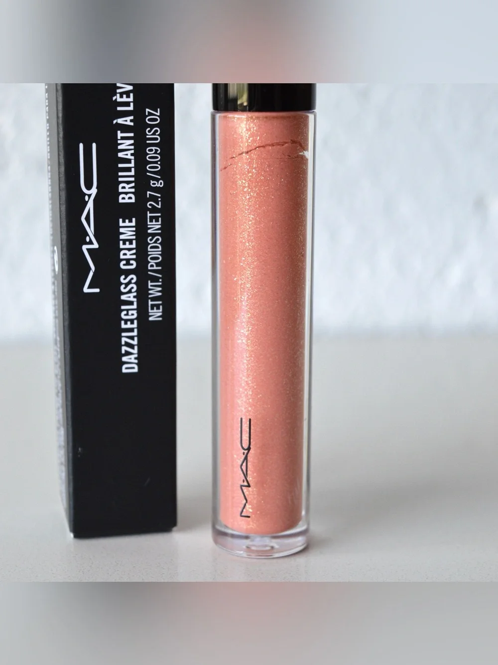 MAC Cosmetics Dazzleglass Lipgloss *SUBLIME SHINE* Limited Edition Peach BNIB